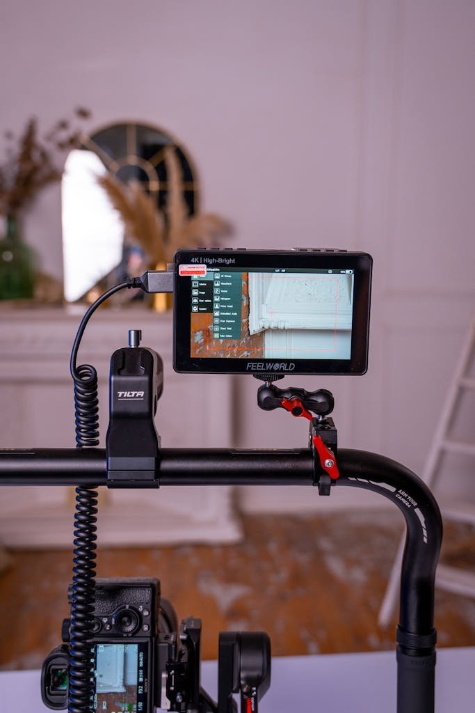 Equipment von Freiberuflerin für Mediendesign und Digital Marketing